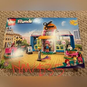 LEGO Friends Hair Salon Set - Blue, Pink, Orange